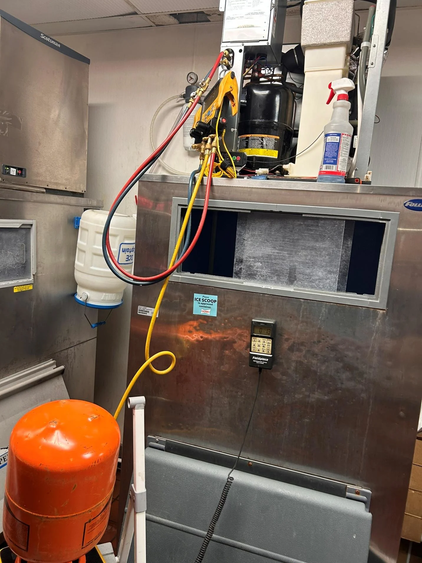 Ice machine repair