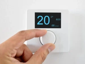 Smart thermostat upgrade for commercial HVAC efficiency